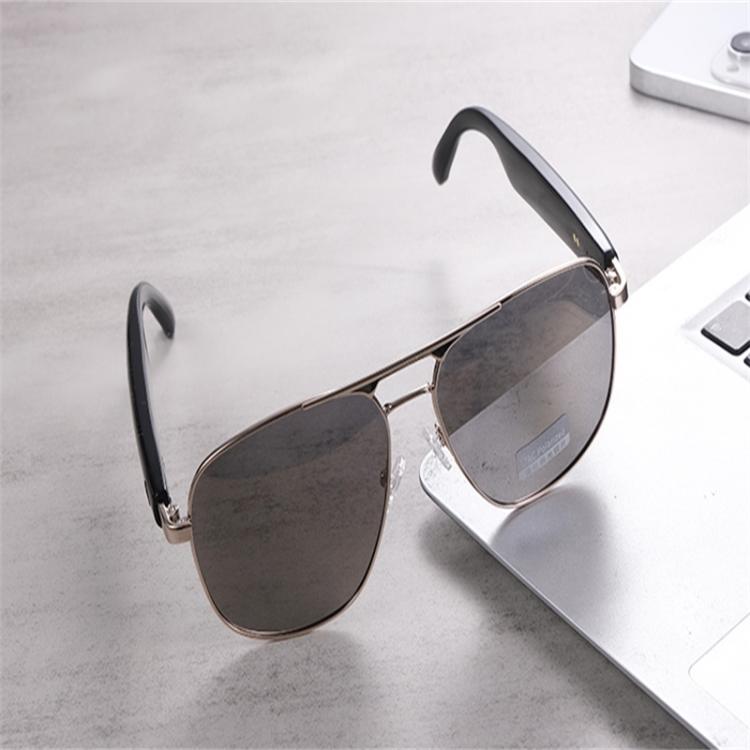 GS02 Smart Glasses, Support Voice Assistant / Bluetooth Call / Remote Control Photography(Silver) - free shipping - PMC TechLife - Order now!