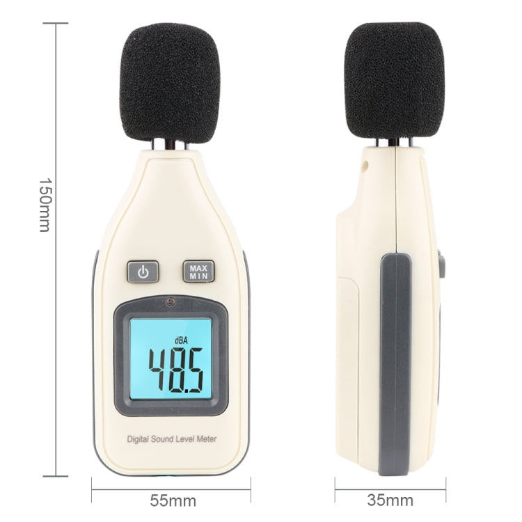 GM1351 30-130dB Digital Sound Level Meter Meters Noise Tester In Decibels LCD Screen - Light & Sound Meter by PMC Jewellery | Online Shopping South Africa | PMC Jewellery | Buy Now Pay Later Mobicred