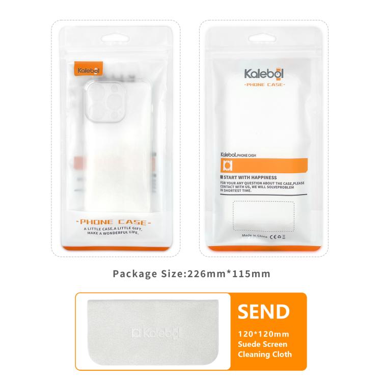 For iPhone 16e Kalebol 1.5mm Four-Corner Airbags Shockproof Transparency TPU Phone Case - free shipping - PMc TechLife - Order now!