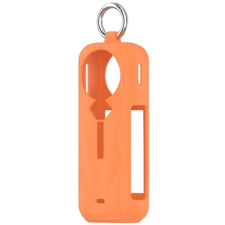 For Insta360 X5 Silicone Protective Case(Orange) - free shipping - PMC TechLife - Order now!