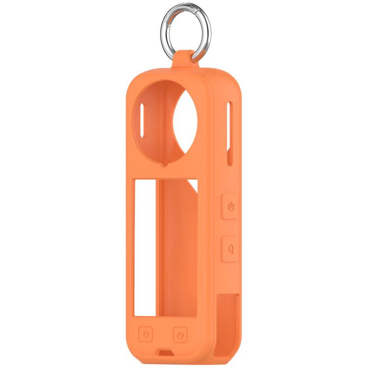 For Insta360 X5 Silicone Protective Case(Orange) - free shipping - PMC TechLife - Order now!