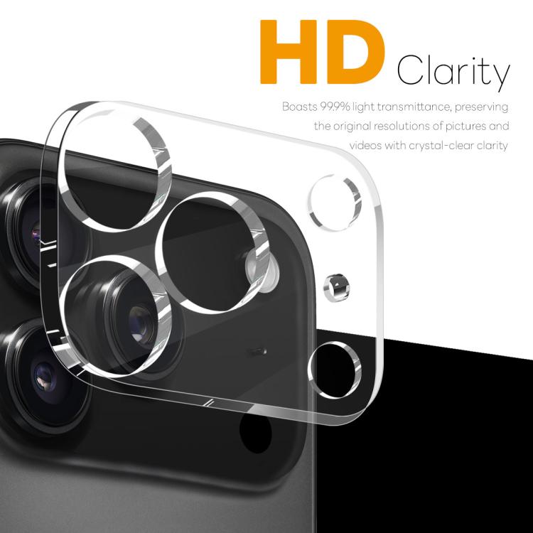 For iPhone 17 Pro Max 2pcs NORTHJO Camera Lens Protector 3D HD Tempered Glass Film(Clear) - iPhone 17 Pro Max Tempered Glass by NORTHJO | Online Shopping South Africa | PMC TechLife | Buy Now Pay Later Mobicred