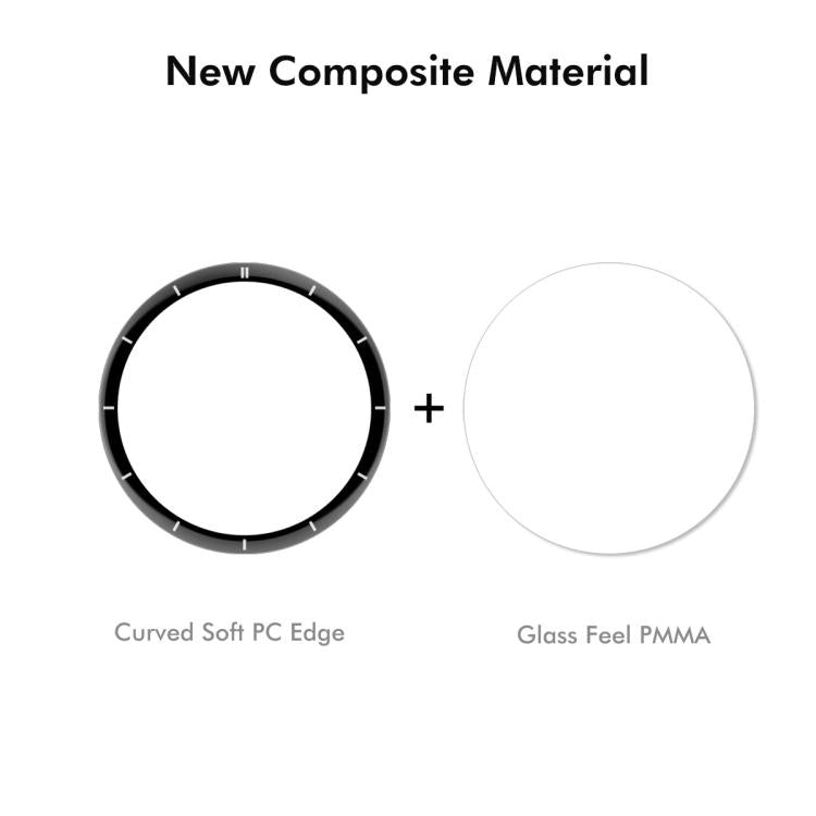 For OnePlus Watch 3 43mm 2pcs ENKAY 3D Full Coverage Soft PC Edge PMMA HD Screen Protector Film - free shipping - PMC TechLife - Order now!