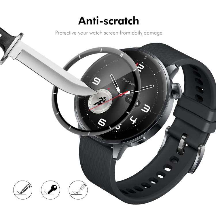 For OnePlus Watch 3 43mm 2pcs ENKAY 3D Full Coverage Soft PC Edge PMMA HD Screen Protector Film - free shipping - PMC TechLife - Order now!