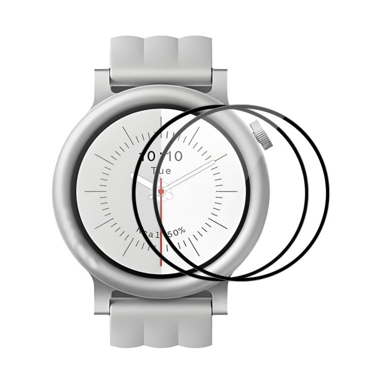 For Nothing CMF Watch 3 Pro 2pcs ENKAY 3D Full Coverage Soft PC Edge PMMA HD Screen Protector Film - free shipping - PMC TechLife - Order now!