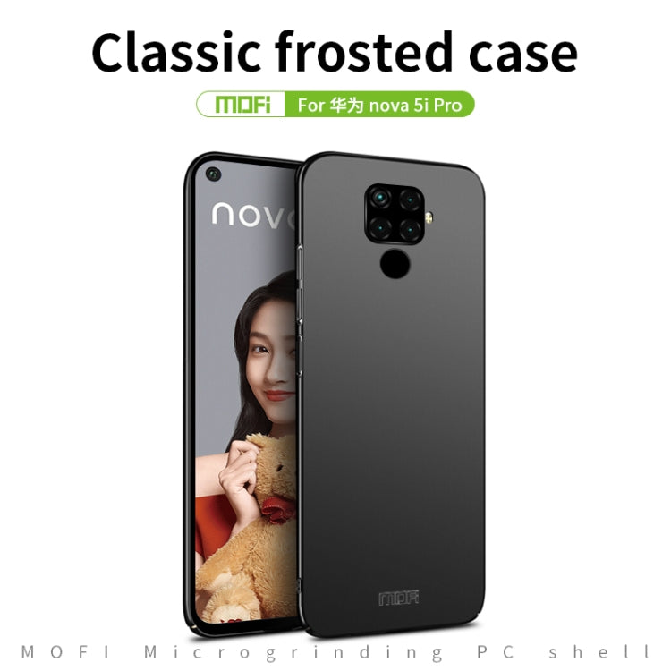 MOFI Frosted PC Ultra-thin Hard Case for Huawei Nova 5i Pro(Gold) - Huawei Cases by MOFI | Online Shopping South Africa | PMC Jewellery