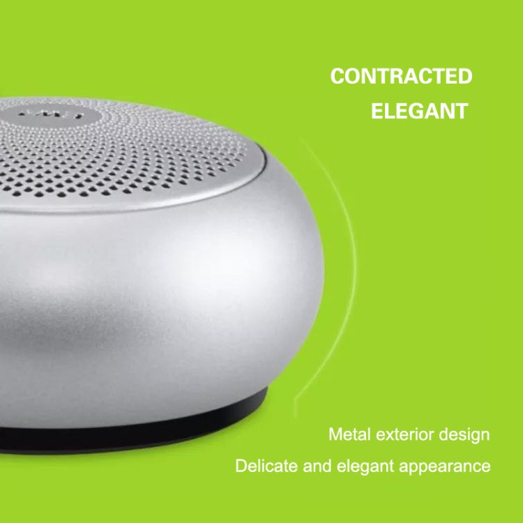 EWA A110mini High Hidelity Bluetooth Speaker Small Size High Power Bass, TWS Bluetooth Technology, Support TF(Silver) - free shipping - PMC Jewellery - Order now!