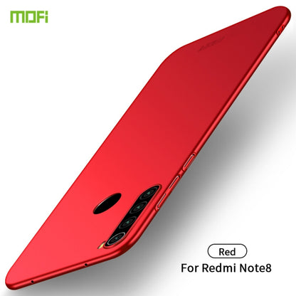 For Xiaomi RedMi Note8 MOFI Frosted PC Ultra-thin Hard Case(Red) - Xiaomi Cases by MOFI | Online Shopping South Africa | PMC Jewellery