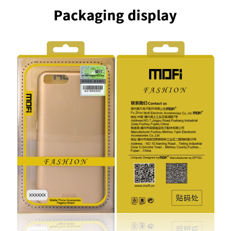 For Galaxy A70 MOFI Frosted PC Ultra-thin Hard Case(Blue) - Galaxy Phone Cases by MOFI | Online Shopping South Africa | PMC TechLife