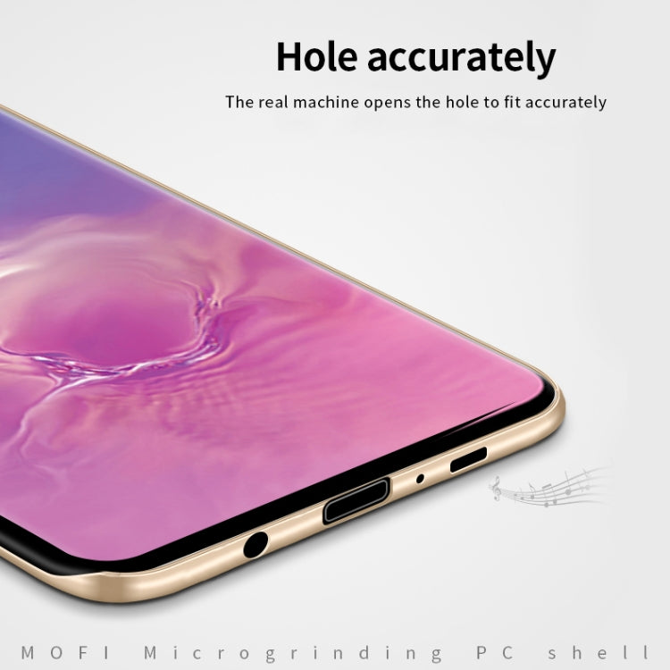 For Galaxy S10+ MOFI Frosted PC Ultra-thin Hard Case(Black) - Galaxy Phone Cases by MOFI | Online Shopping South Africa | PMC TechLife