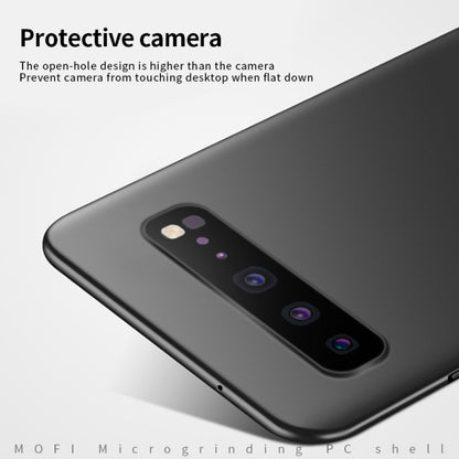 For Galaxy S10 5G MOFI Frosted PC Ultra-thin Hard Case(Black) - Galaxy Phone Cases by MOFI | Online Shopping South Africa | PMC Jewellery