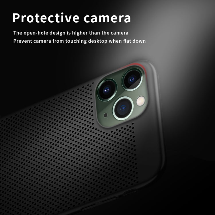 For iPhone 11 Pro MOFI Breathable PC Ultra-thin All-inclusive Protective Case(Gold) - iPhone 11 Pro Cases by MOFI | Online Shopping South Africa | PMC TechLife | Buy Now Pay Later Mobicred