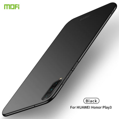 For Huawei Honor Play 3 MOFI Frosted PC Ultra-thin Hard Case(Black) - Honor Cases by MOFI | Online Shopping South Africa | PMC Jewellery