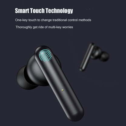 T10 Mini Touch Control Hifi TWS Wireless Bluetooth Earphones With Mic & Charger Box(Black) - TWS Earphone by PMC Jewellery | Online Shopping South Africa | PMC Jewellery | Buy Now Pay Later Mobicred