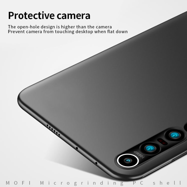 For Xiaomi Mi 10 Pro MOFI Frosted PC Ultra-thin Hard Case(Gold) - Xiaomi Cases by MOFI | Online Shopping South Africa | PMC TechLife