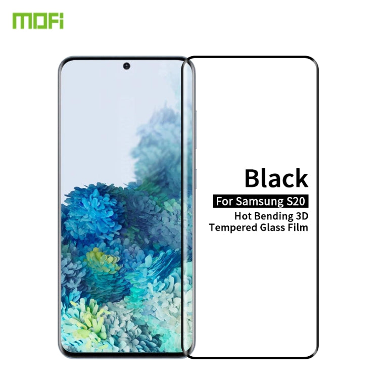 For Galaxy S20 MOFI 9H 3D Explosion Proof Thermal Bending Full Screen Covered Tempered Glass Film - Galaxy Tempered Glass by MOFI | Online Shopping South Africa | PMC Jewellery