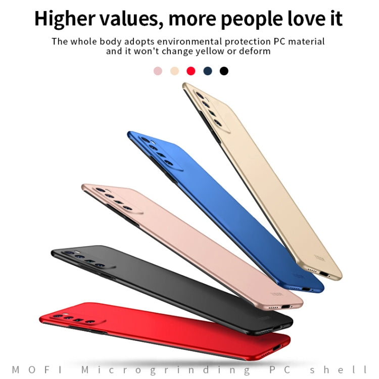 For Huawei Nova 7 Pro MOFI Frosted PC Ultra-thin Hard Case(Rose gold) - Huawei Cases by MOFI | Online Shopping South Africa | PMC TechLife