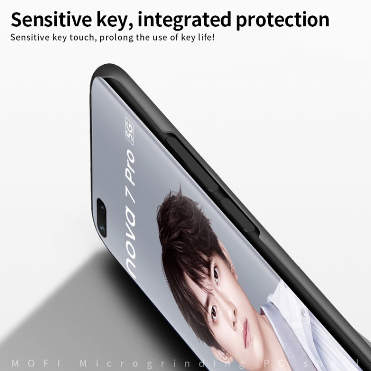 For Huawei Nova 7 Pro MOFI Frosted PC Ultra-thin Hard Case(Rose gold) - Huawei Cases by MOFI | Online Shopping South Africa | PMC TechLife