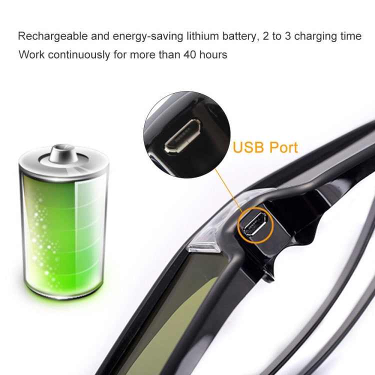 3D DLP-Link active glasses eyewear for BenQ Z4/H1/G1/P1 LG,NUTS,Acer,Optoma DLP-LINK projectors - free shipping - PMC TechLife - Order now!