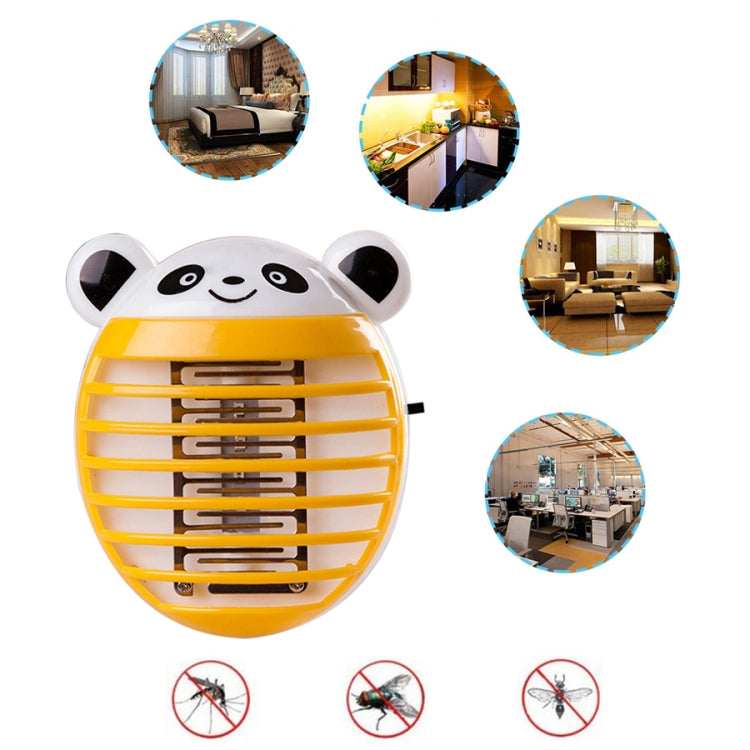 Cute Household Mosquito Killer Lamp LED Light Anti Mosquito Bug Zapper Insect Muggen Killer Night Light Colorful EU Plug(Orange) - Repellents by PMC Jewellery | Online Shopping South Africa | PMC Jewellery | Buy Now Pay Later Mobicred