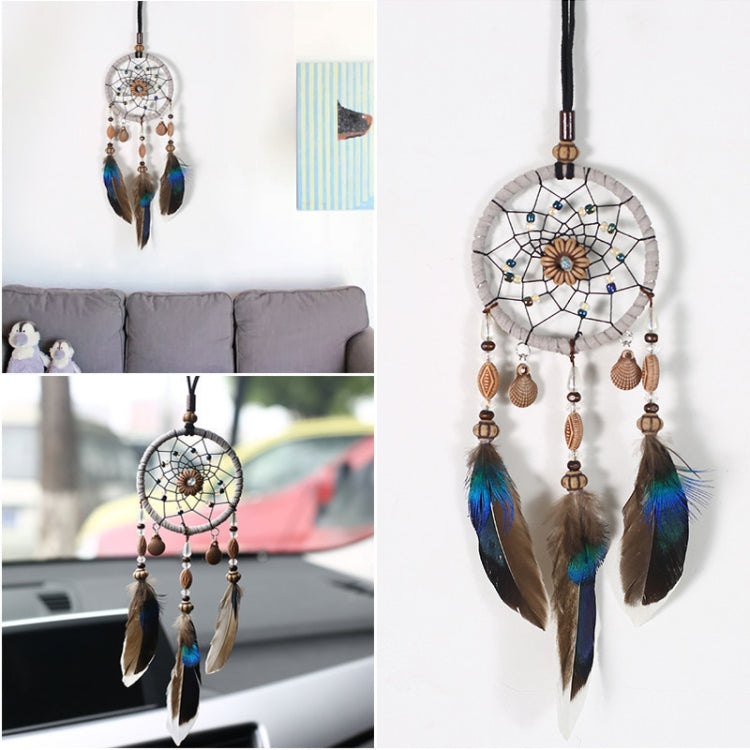 Vintage Literary Pumpkin Handmade Car Pendant Dream Catcher - Wind Chimes & Hanging Decorations by PMC Jewellery | Online Shopping South Africa | PMC Jewellery | Buy Now Pay Later Mobicred