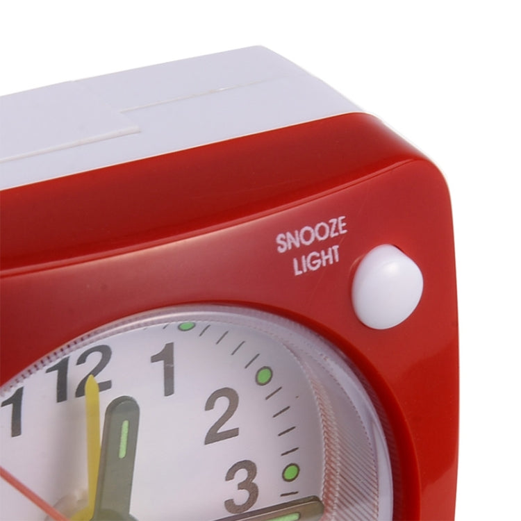 Bedside Mute Alarm Clock With Light & Snooze Function(Red) - free shipping - PMC TechLife - Order now!