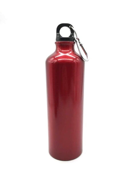 Aluminum Outdoor Sports Water Bottle Portable Mountaineering Bottle Riding Water Bottle, Capacity:600ml(Red) - Kettles by PMC Jewellery | Online Shopping South Africa | PMC Jewellery | Buy Now Pay Later Mobicred