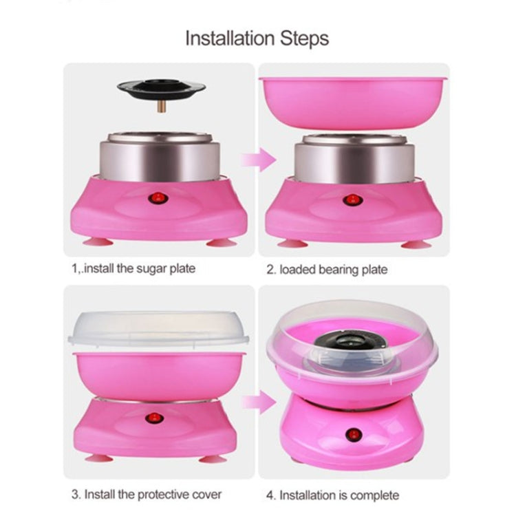 Electric Cotton Candy Machine, Plug:EU(White) - free shipping - PMC TechLife - Order now!
