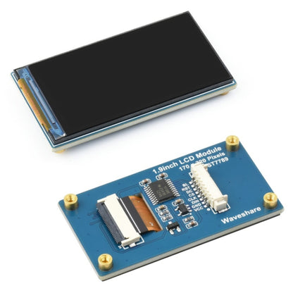 Waveshare 1.9inch 262K Colors 170x320 LCD Display Module for Raspberry Pi Pico, SPI Interface, 23822 - LCD & LED Display Module by Waveshare | Online Shopping South Africa | PMC Jewellery | Buy Now Pay Later Mobicred