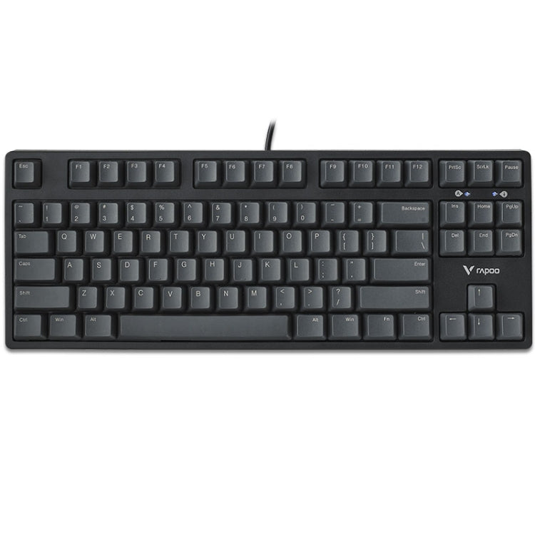 Rapoo V860 Desktop Wired Gaming Mechanical Keyboard, Specifications:87 Keys(Tea Shaft) - Wired Keyboard by Rapoo | Online Shopping South Africa | PMC Jewellery | Buy Now Pay Later Mobicred