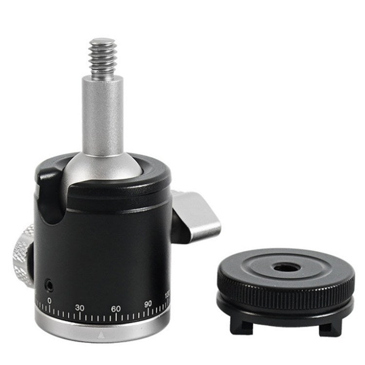 BEXIN K-19 Multifunctional Aluminum Alloy Cold Shoe Ball Head Tripod Mount - free shipping - PMC TechLife - Order now!