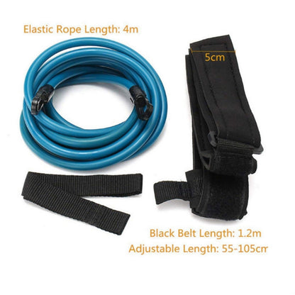 Swimming Resistance Strength Training Equipment Elastic Rope Swimming Equipment, Size:10 x 6 x 2m(Black) - Water Fun & Sand Toys by PMC Jewellery | Online Shopping South Africa | PMC Jewellery | Buy Now Pay Later Mobicred