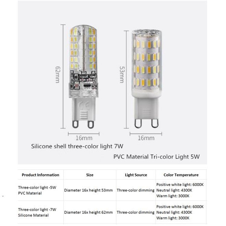 5W G9 LED Energy-saving Light Bulb Light Source(White Light) - LED Blubs & Tubes by PMc TechLife | Online Shopping South Africa | PMc TechLife | Buy Now Pay Later Mobicred