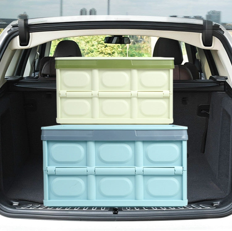 Car Trunk Storage Box Foldable Car Plastic Storage Box, Size:L(Green) - Stowing Tidying by PMC Jewellery | Online Shopping South Africa | PMC Jewellery | Buy Now Pay Later Mobicred