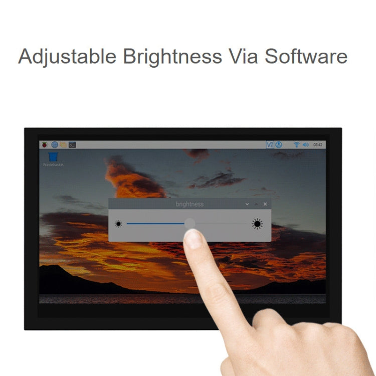 Waveshare 5 Inch DSI Display, 800 �� 480 Pixel, IPS Display Panel, Style:Touch Display - free shipping - PMC TechLife - Order now!