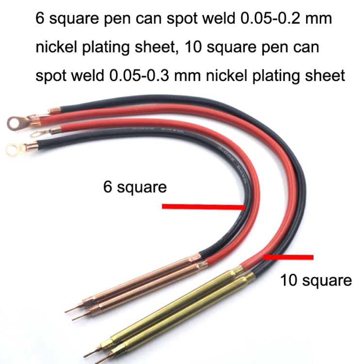Model Airplane Battery Version 12V Digital Display DIY Battery Spot Welding Machine Pen Control, Style:6 Square Pen With Case - Others by PMC TechLife | Online Shopping South Africa | PMC TechLife | Buy Now Pay Later Mobicred