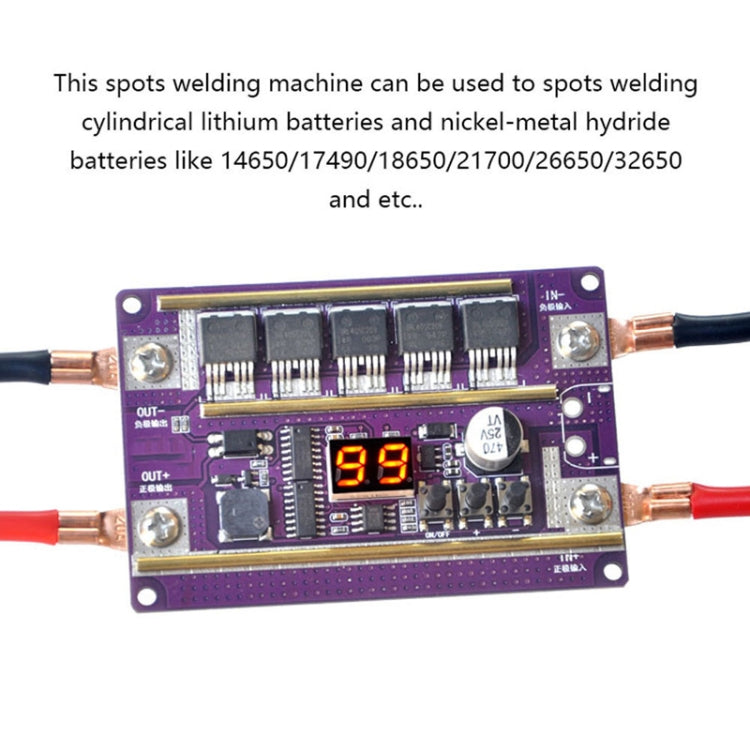 Model Airplane Battery Version 12V Digital Display DIY Battery Spot Welding Machine Pen Control, Style:6 Square Pen With Case - Others by PMC TechLife | Online Shopping South Africa | PMC TechLife | Buy Now Pay Later Mobicred