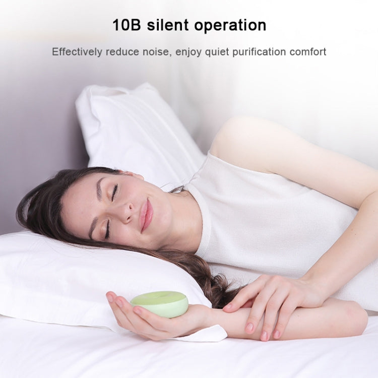 Portable Donut Electric Air Purifier Home Car Anion Ozone Deodorizer(White) - free shipping - PMC TechLife - Order now!