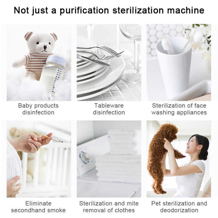 Portable Donut Electric Air Purifier Home Car Anion Ozone Deodorizer(White) - free shipping - PMC TechLife - Order now!