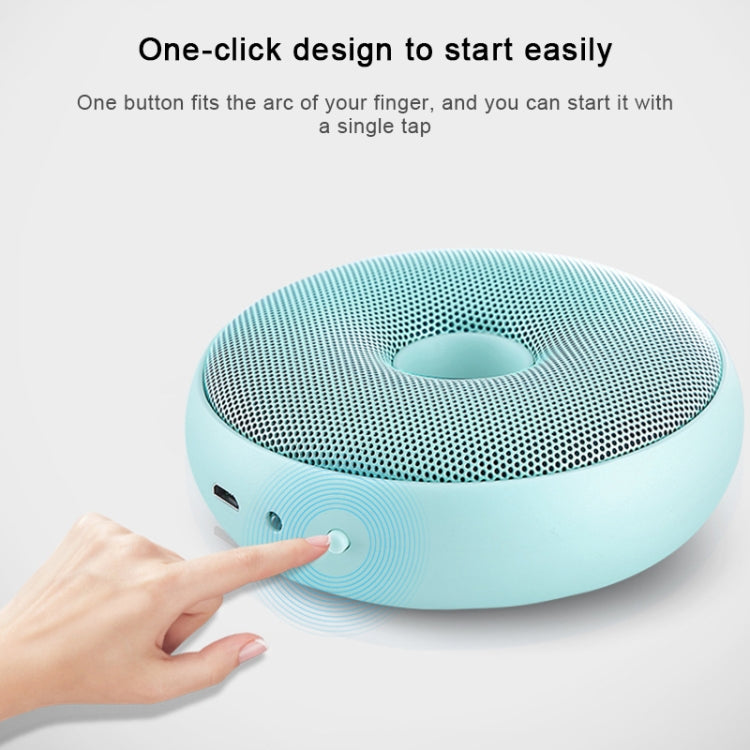 Portable Donut Electric Air Purifier Home Car Anion Ozone Deodorizer(Green) - free shipping - PMC TechLife - Order now!