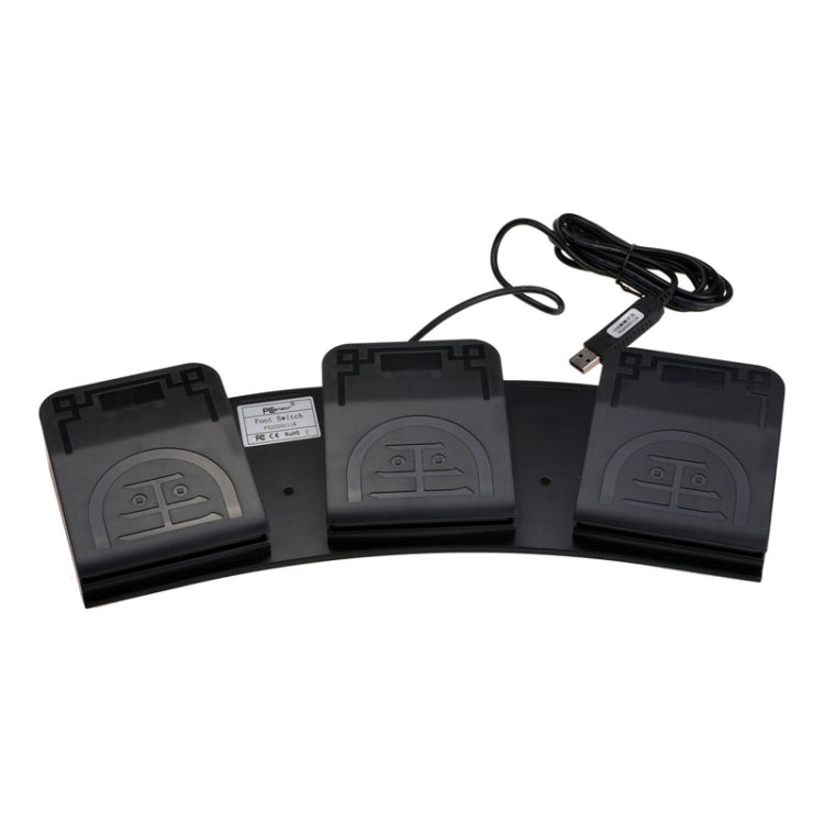 FS2020U CF Foot Switch Foot Pedal Keyboard Control Mouse Game Combo Pedal(Mechanical Sound) - free shipping - PMC Jewellery - Order now!