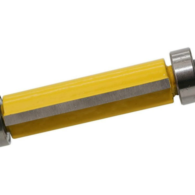 Double Bearing Trimming Knife Woodworking Milling Cutter, Style:1/4x1/2x25cm Yellow - Others by PMC Jewellery | Online Shopping South Africa | PMC Jewellery | Buy Now Pay Later Mobicred