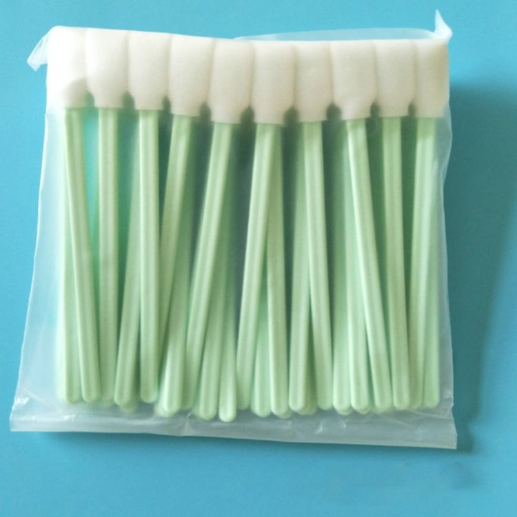 100 Sticks Inkjet Sponge Flat Head Cleaning Wipe Industrial Rod, Size:13cm(5 inch Small Wide Sponge Head) - Sponges, Cloths & Brushes by PMC Jewellery | Online Shopping South Africa | PMC Jewellery