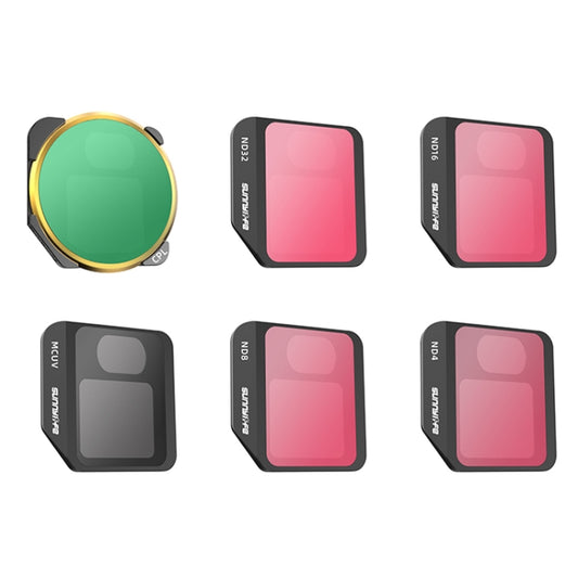 6 PCS / Set MCUV+CPL+ND4+ND8+ND16+ND32 Sunnylife M3-FI330 For Mavic 3 Filter - Mavic Lens Filter by Sunnylife | Online Shopping South Africa | PMC Jewellery | Buy Now Pay Later Mobicred