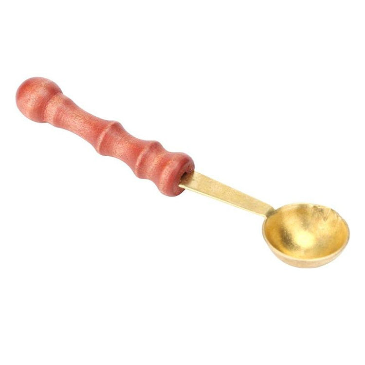 Retro Seal Fire Paint Seal Spoon Wooden Melting Wax Dedicated Measuring Spoon - Gadgets by PMC Jewellery | Online Shopping South Africa | PMC Jewellery | Buy Now Pay Later Mobicred