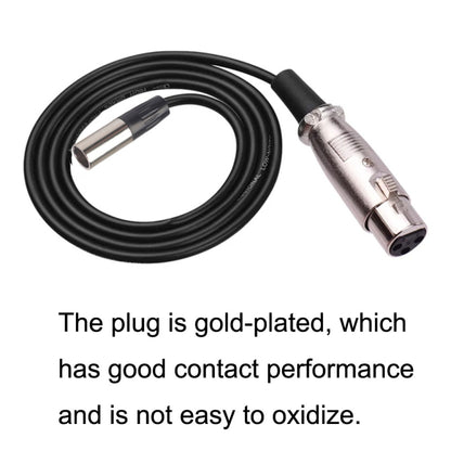 Xlrmini Caron Female To Mini Male Balancing Cable For 48V Sound Card Microphone Audio Cable, Length:10m - Microphone Audio Cable & Connector by PMC Jewellery | Online Shopping South Africa | PMC Jewellery | Buy Now Pay Later Mobicred