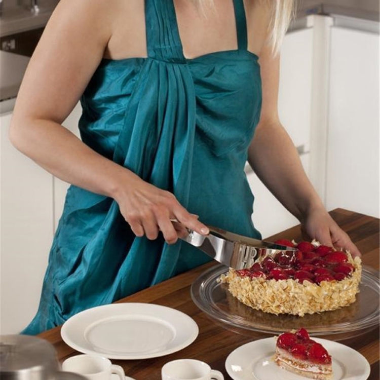 Stainless Steel Integrated Cake-cutting Leaf-shaped Cutter Equalizer - Food Clips & Clips by PMC TechLife | Online Shopping South Africa | PMC TechLife