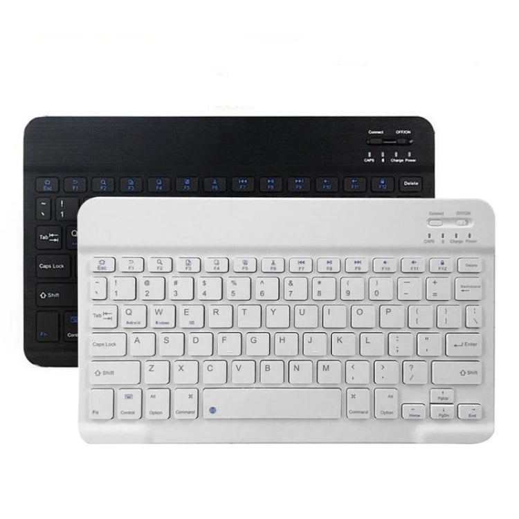YS-001 9.7-10.1 Inch Tablets Phones Universal Mini Wireless Bluetooth Keyboard, Style:with Bluetooth Mouse(White) - Universal Keyboard by PMC TechLife | Online Shopping South Africa | PMC TechLife
