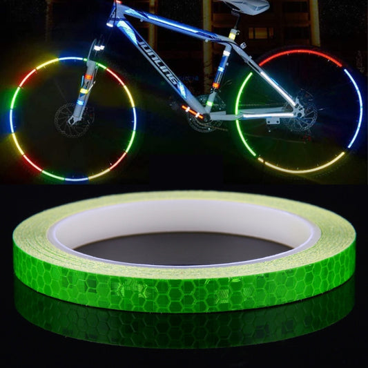 3 Rolls Bicycle Mountain Bike Motorcycle Sticker Car Contour Reflective Sticker Night Riding Reflective Sticker 1 x 800cm(Green) - Decorative Accessories by PMC Jewellery | Online Shopping South Africa | PMC Jewellery | Buy Now Pay Later Mobicred