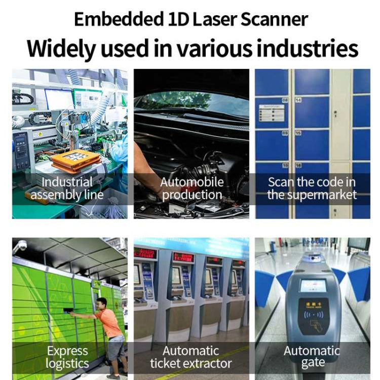 EVAWGIB DL-X720 Red Light 1D Barcode Scanning Recognition Engine, Interface:RS232 - Barcode Scanner by EVAWGIB | Online Shopping South Africa | PMC TechLife | Buy Now Pay Later Mobicred